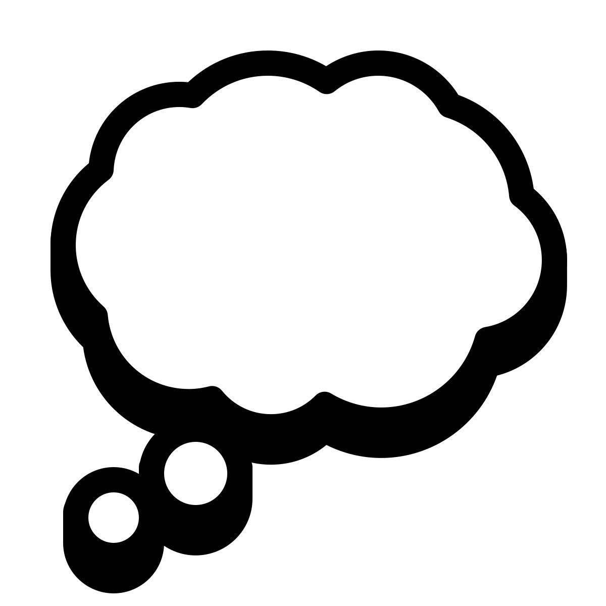 badges style globo de texto icon