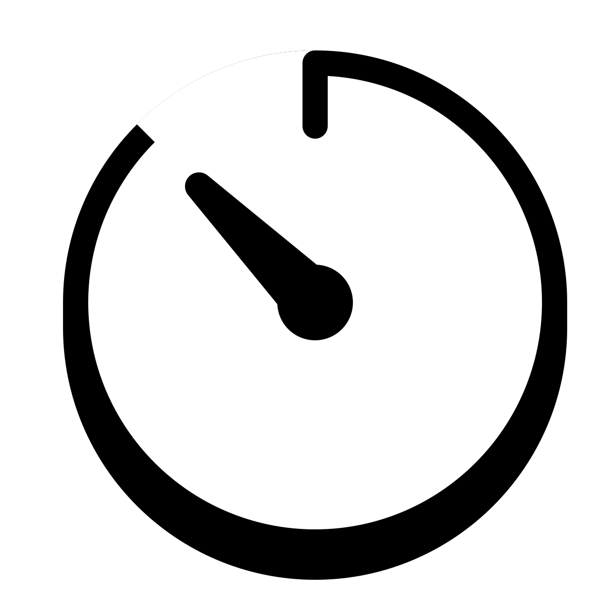 badges style timer icon