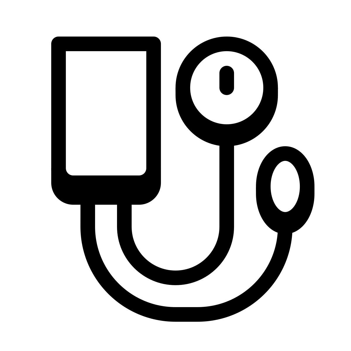 badges style 혈압계 icon