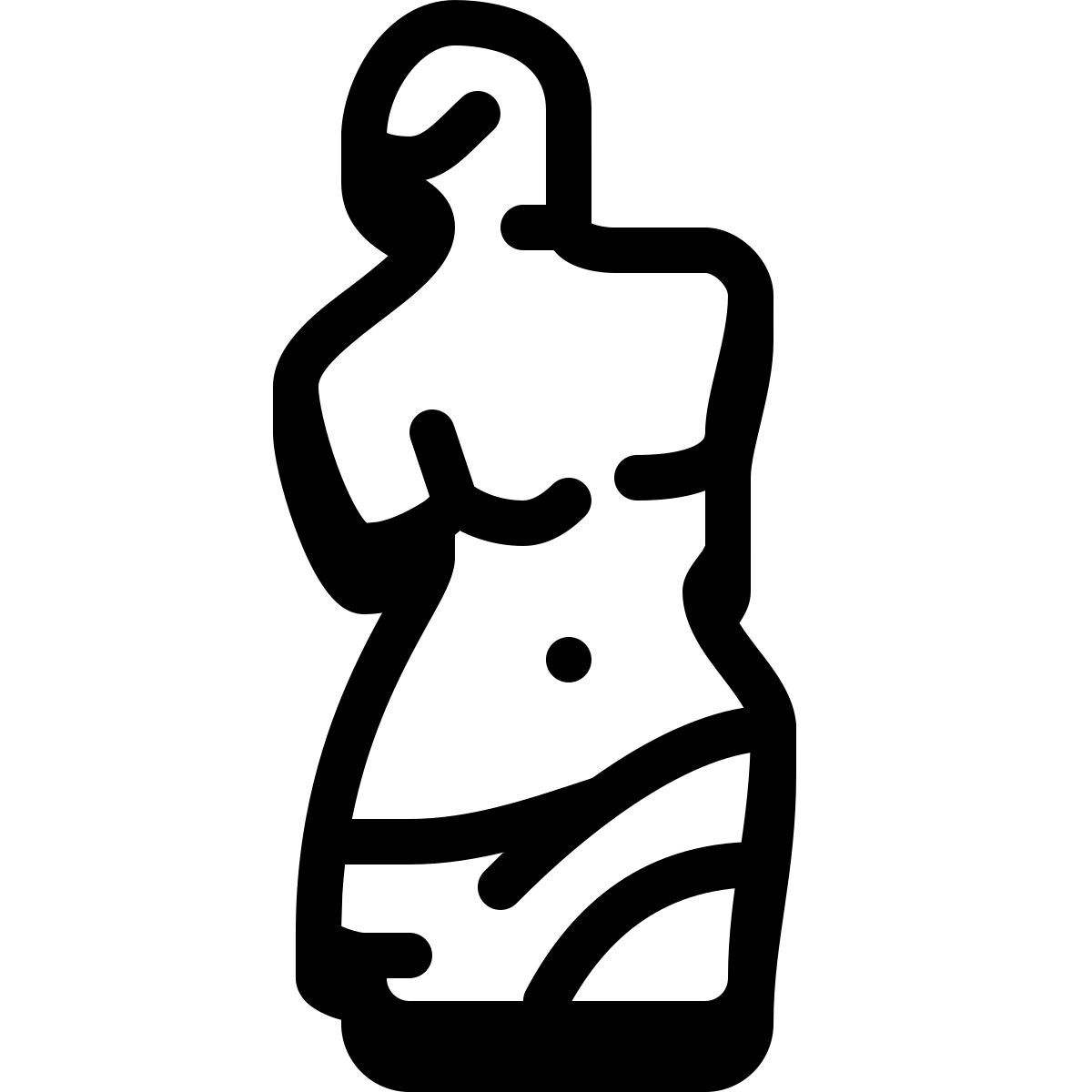 badges style vénus de milo icon