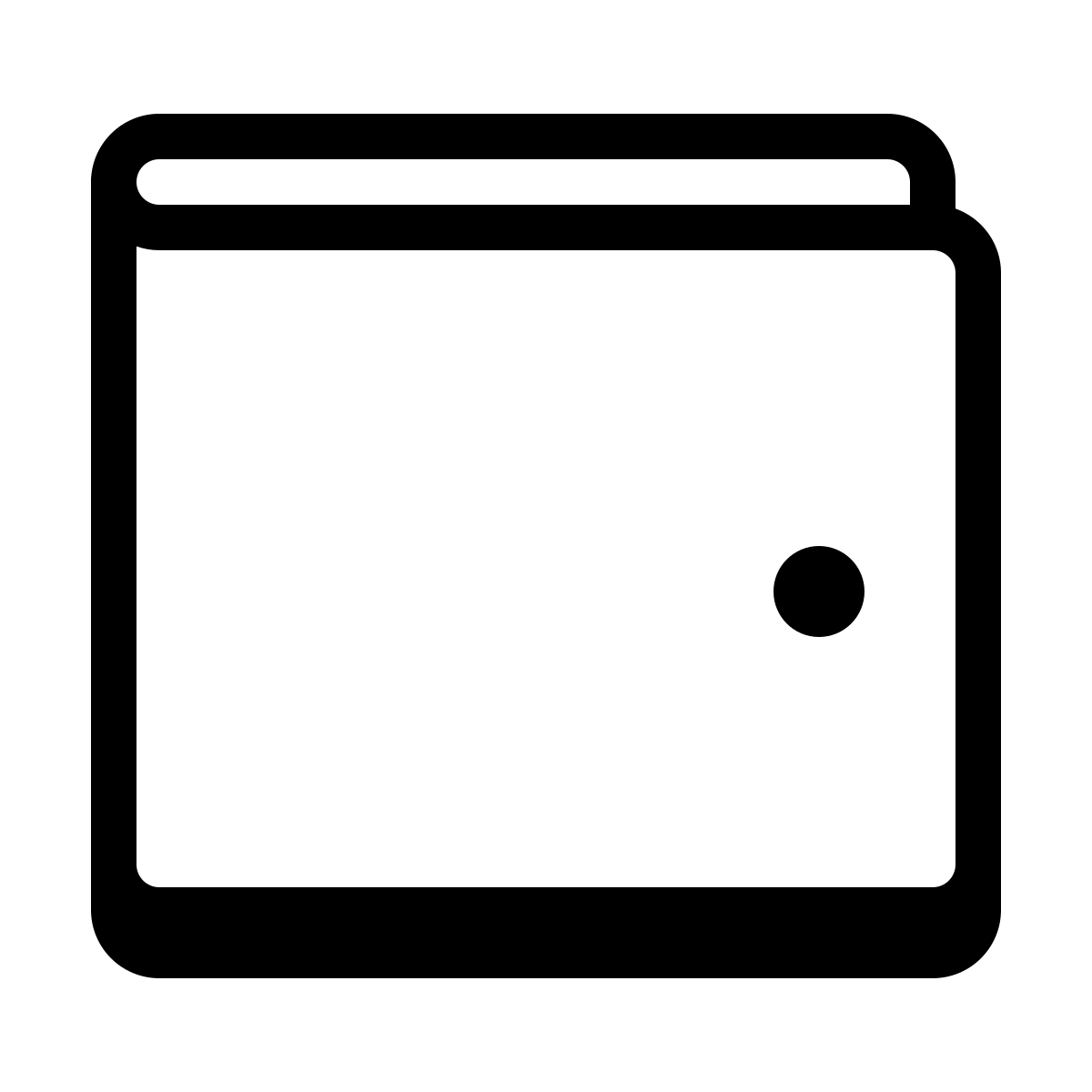 badges style wallet icon