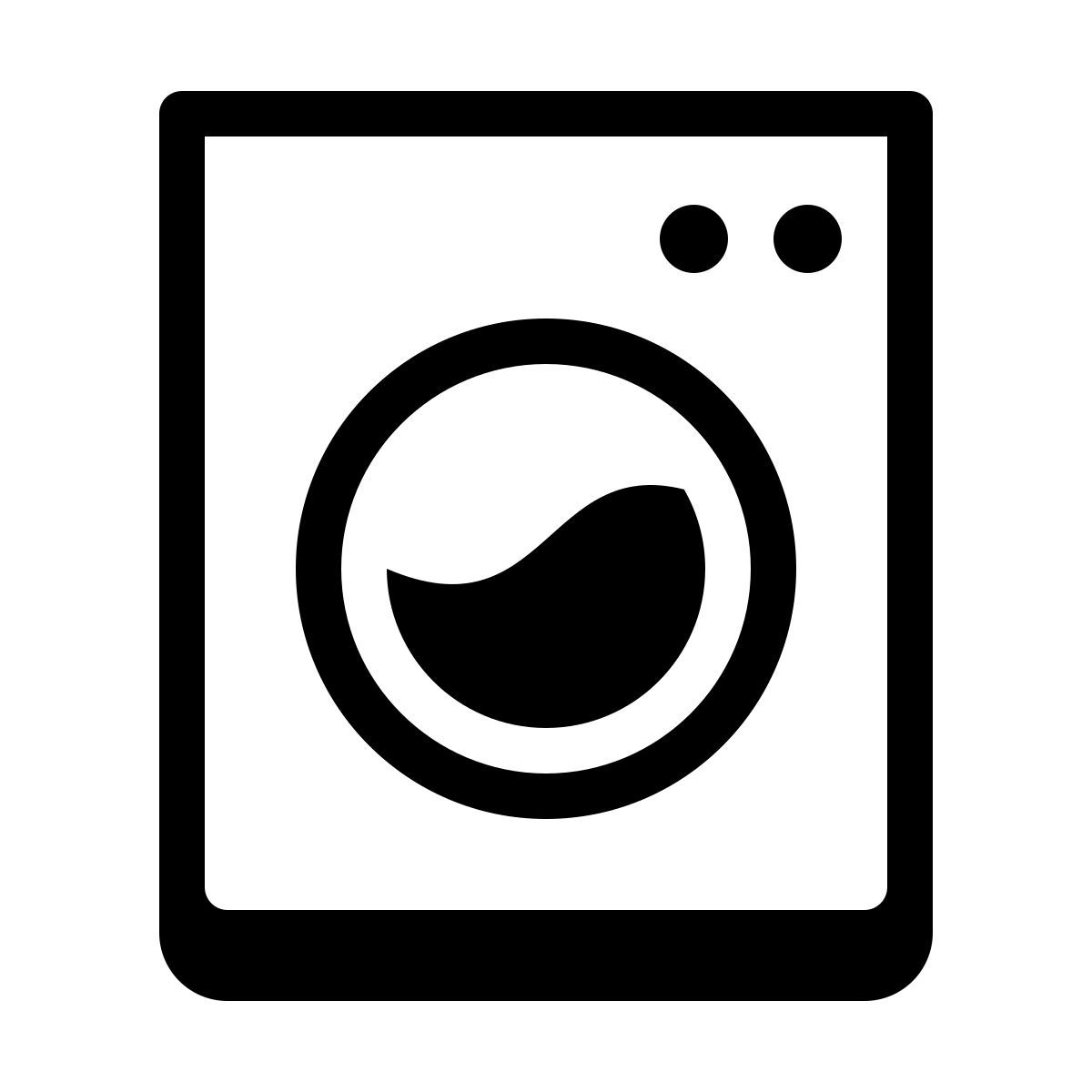 badges style 洗衣机 icon