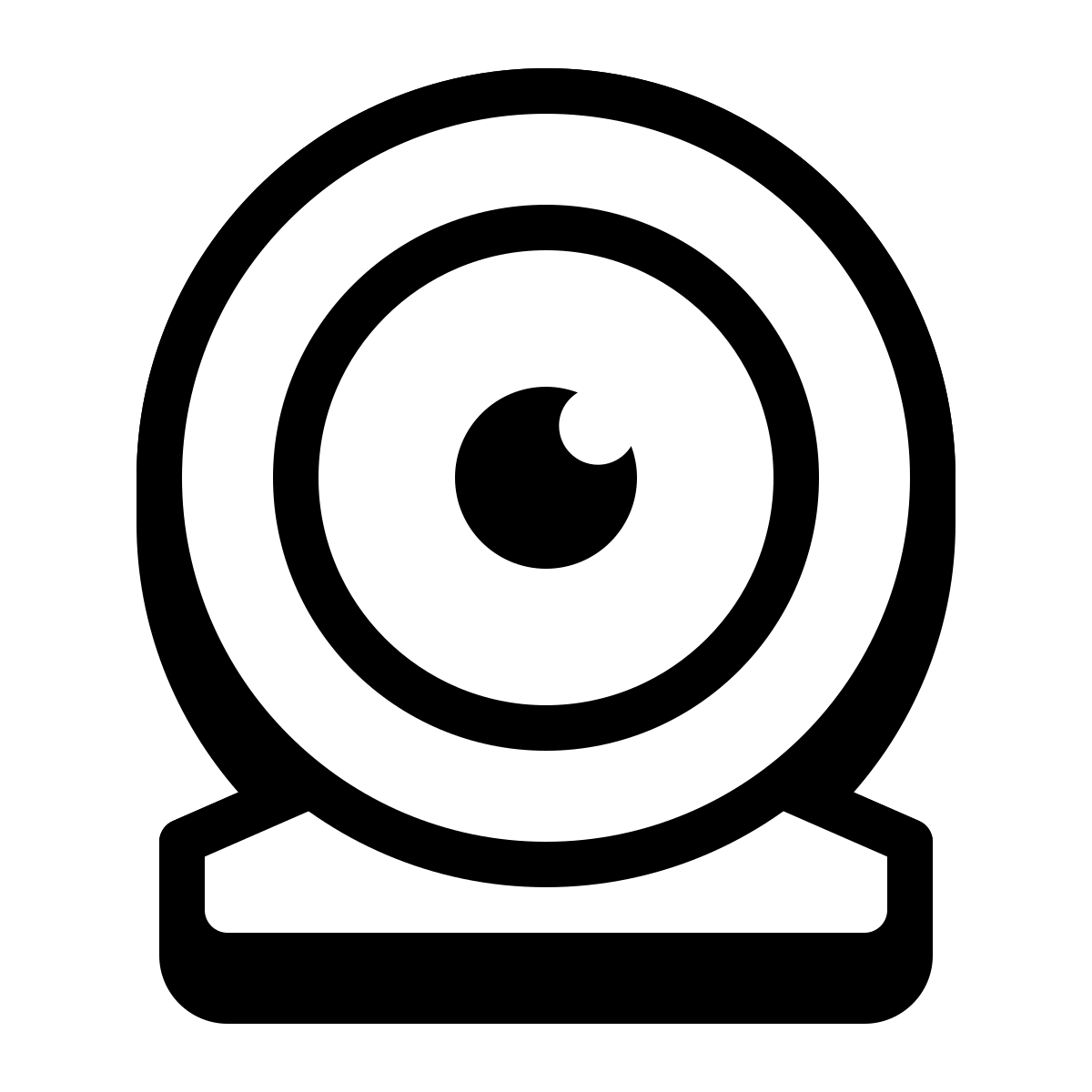 badges style webcam icon
