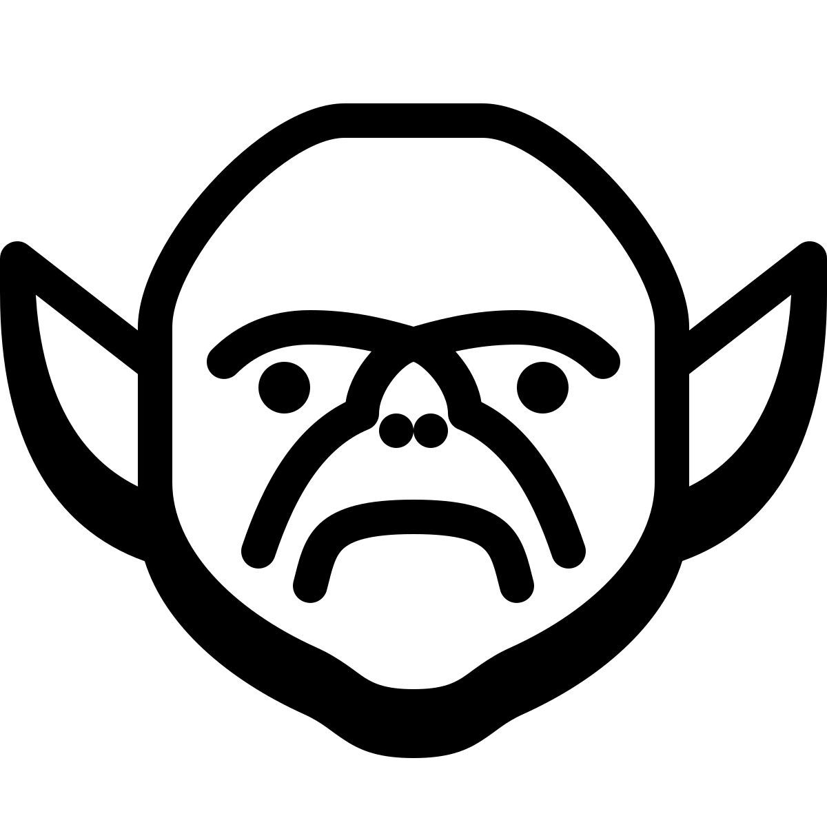 badges style yoda icon