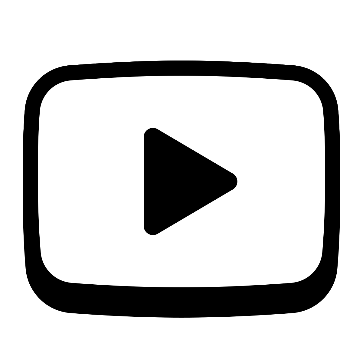 badges style youtube play icon