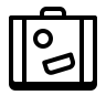 suitcase icon