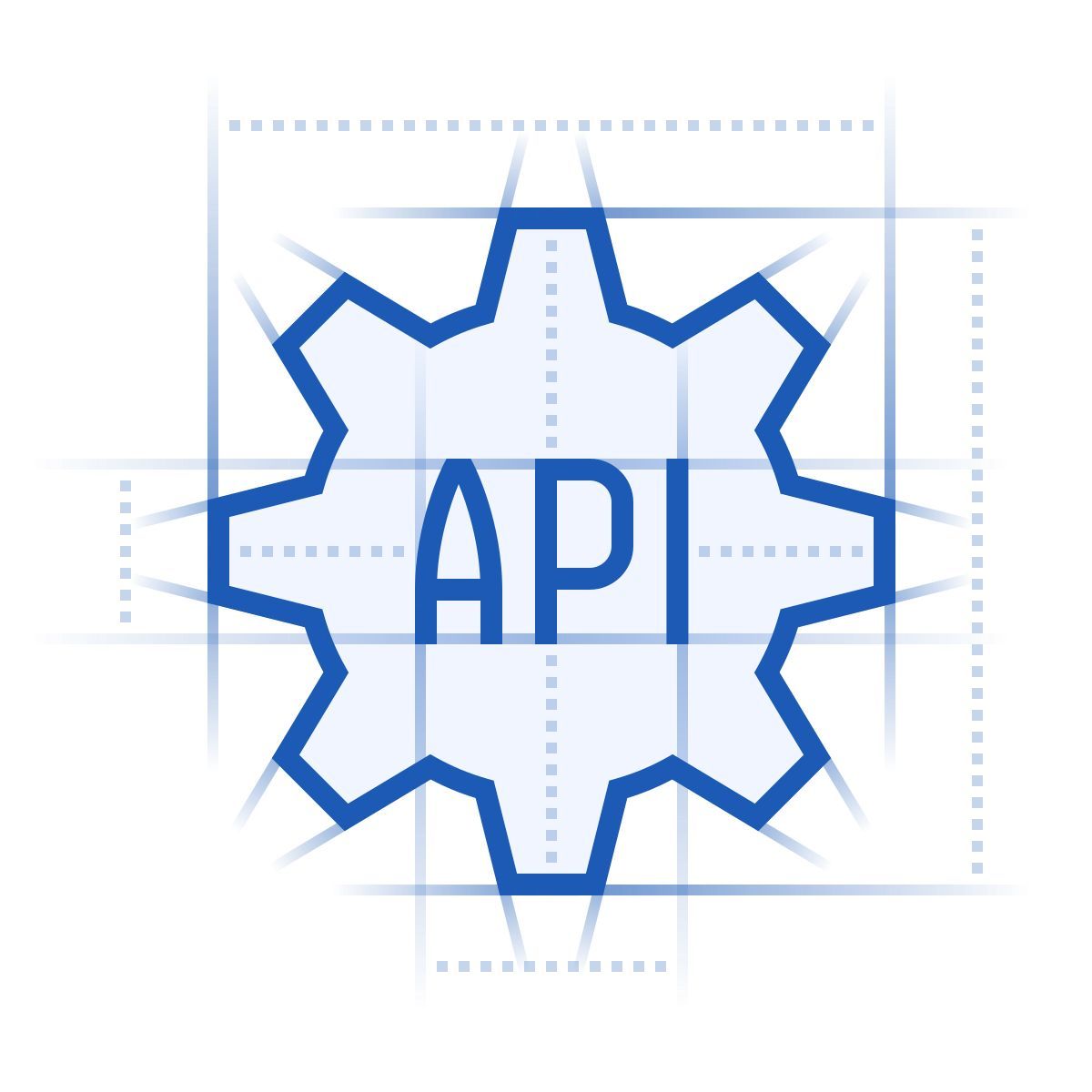 blueprint style rest api icon