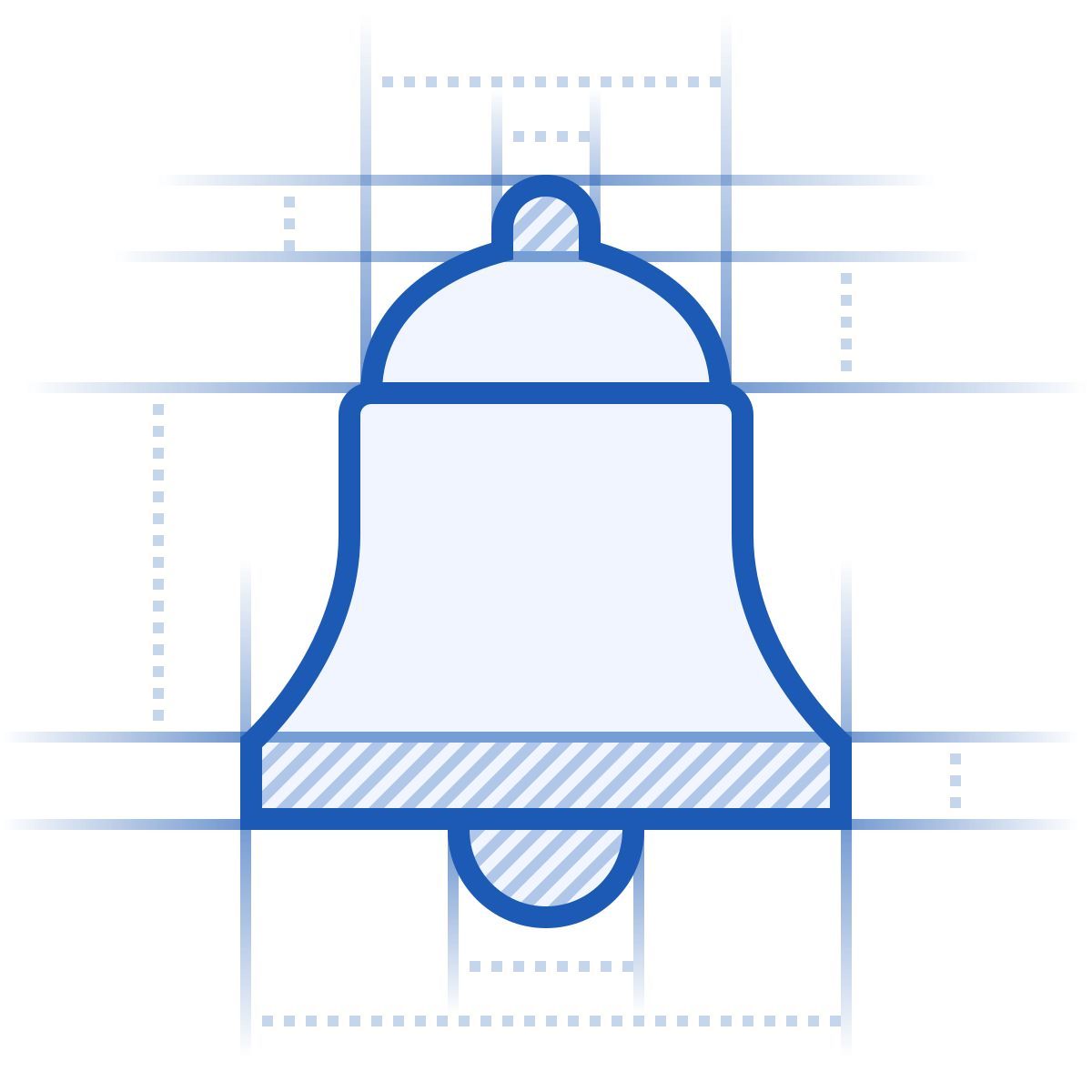 blueprint style 予定の通知 icon