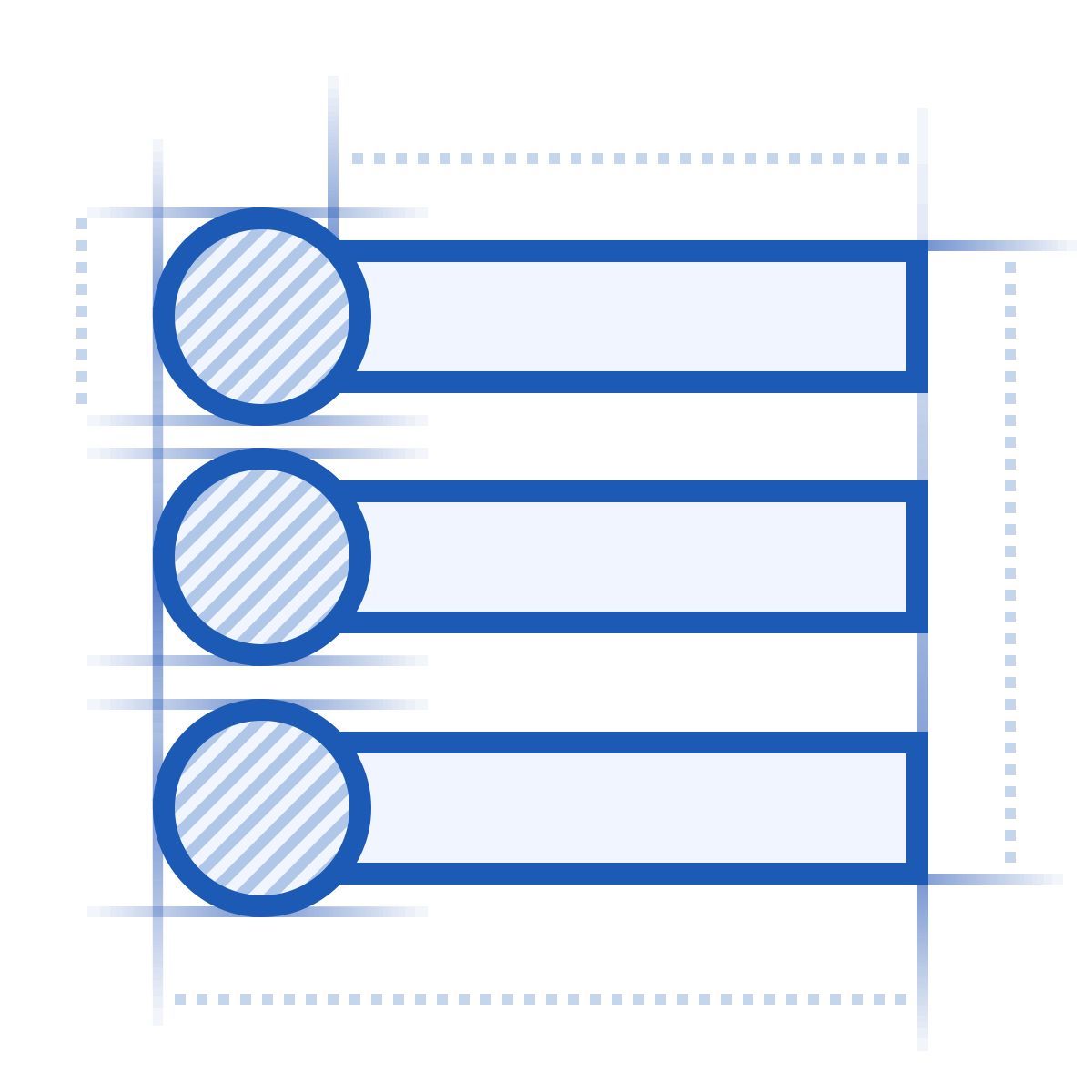 blueprint 风格 项目符号列表 图标