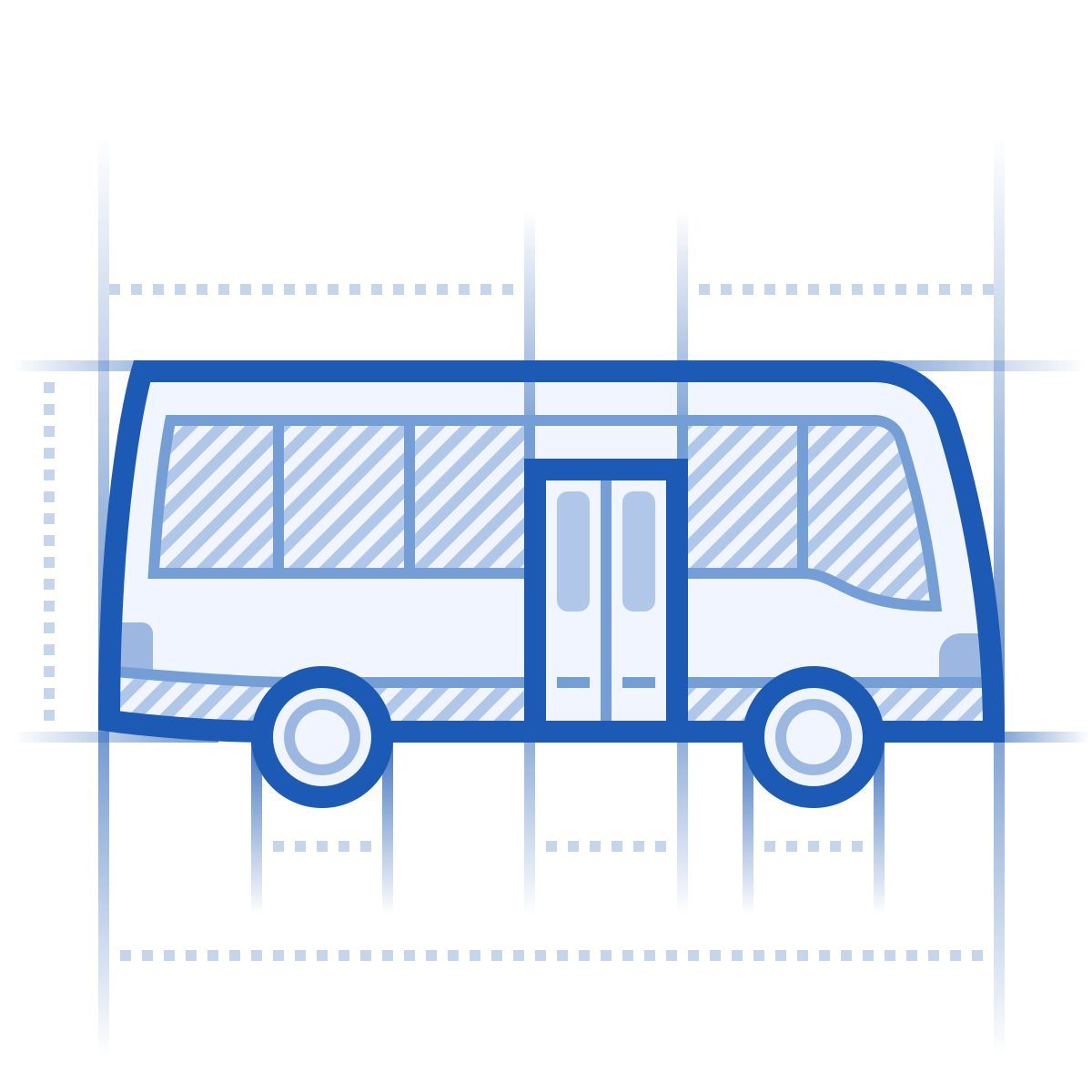 icona navetta blueprint stile