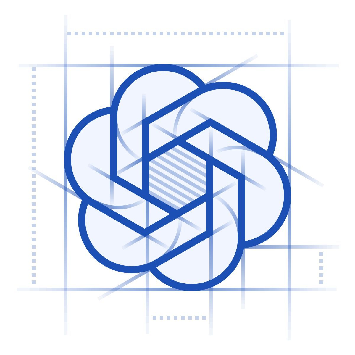 blueprint Stil chatgpt Icon