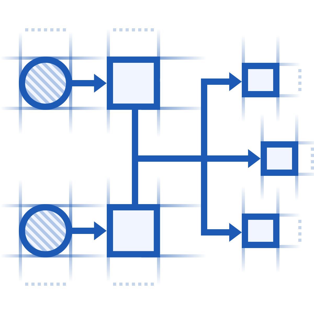 blueprint 스타일 class diagram 아이콘