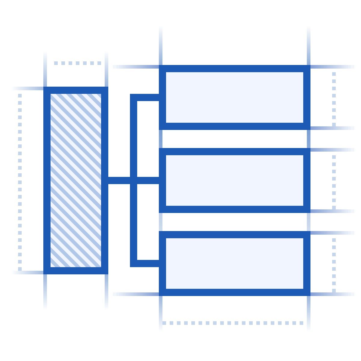 blueprint 스타일 database 아이콘