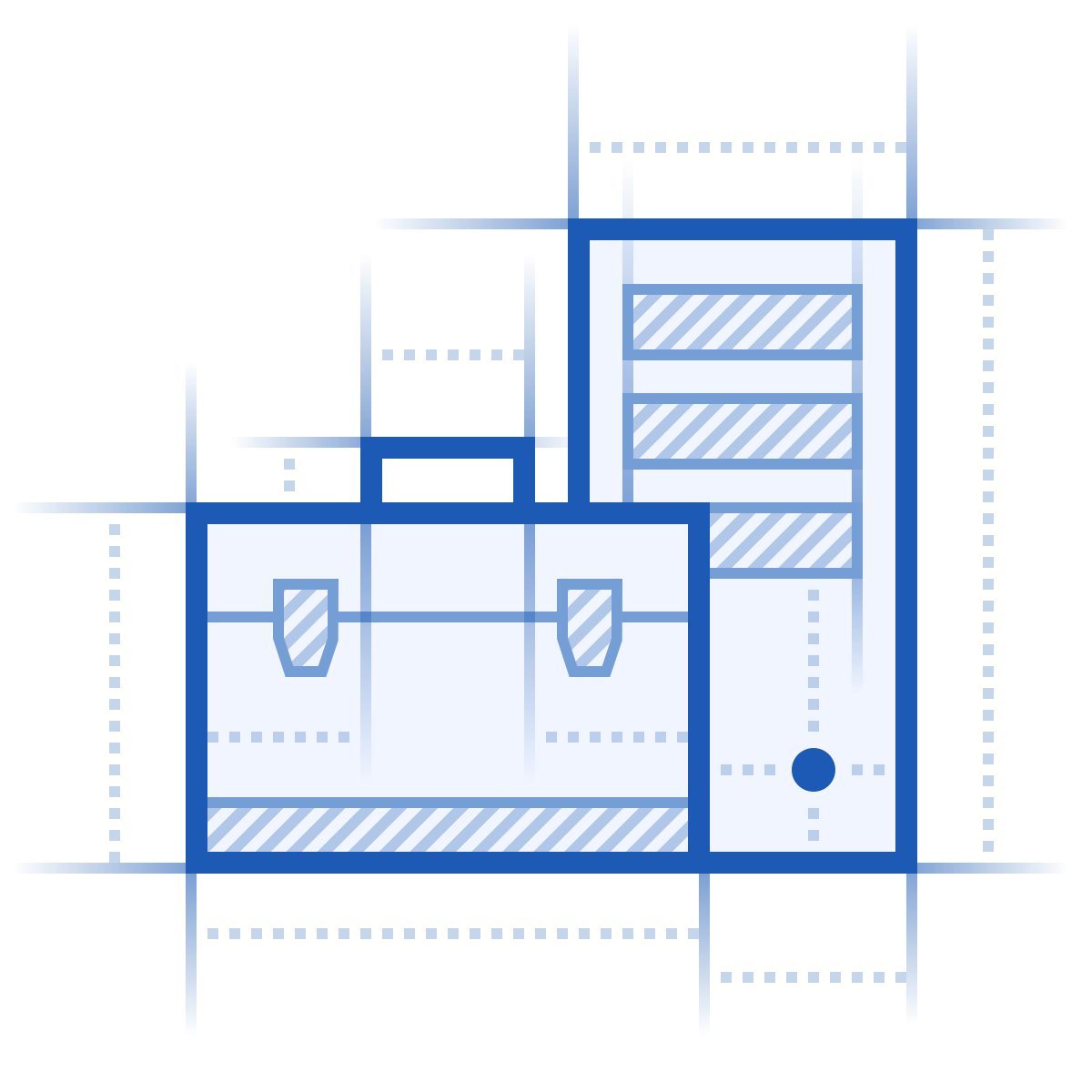 blueprint style 장치 관리자 icon