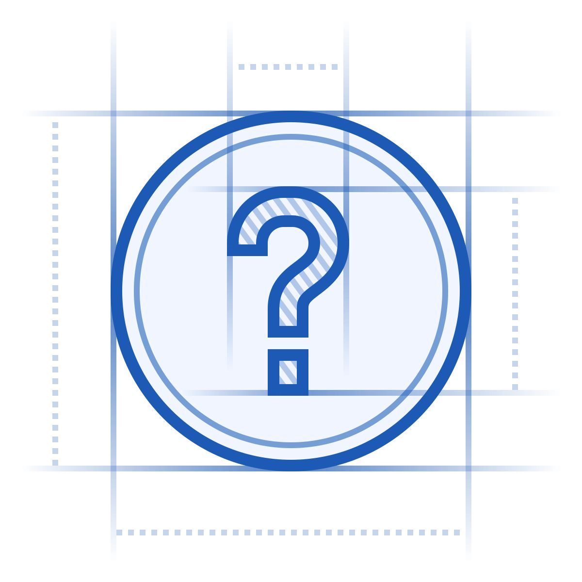 blueprint style aide icon