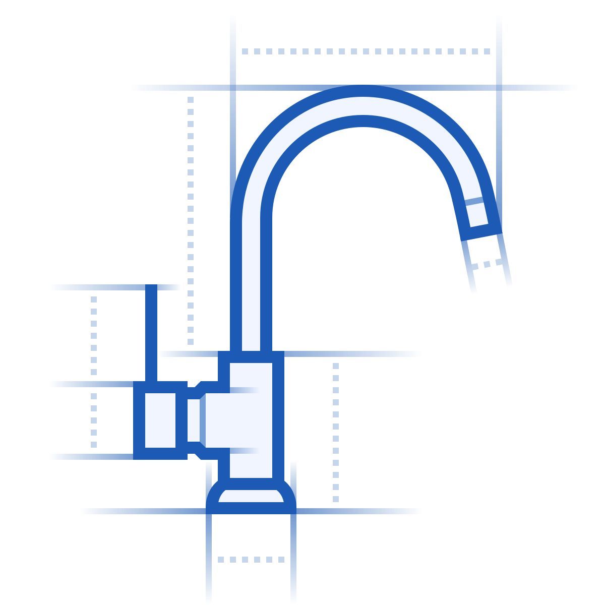 blueprint style grifo icon