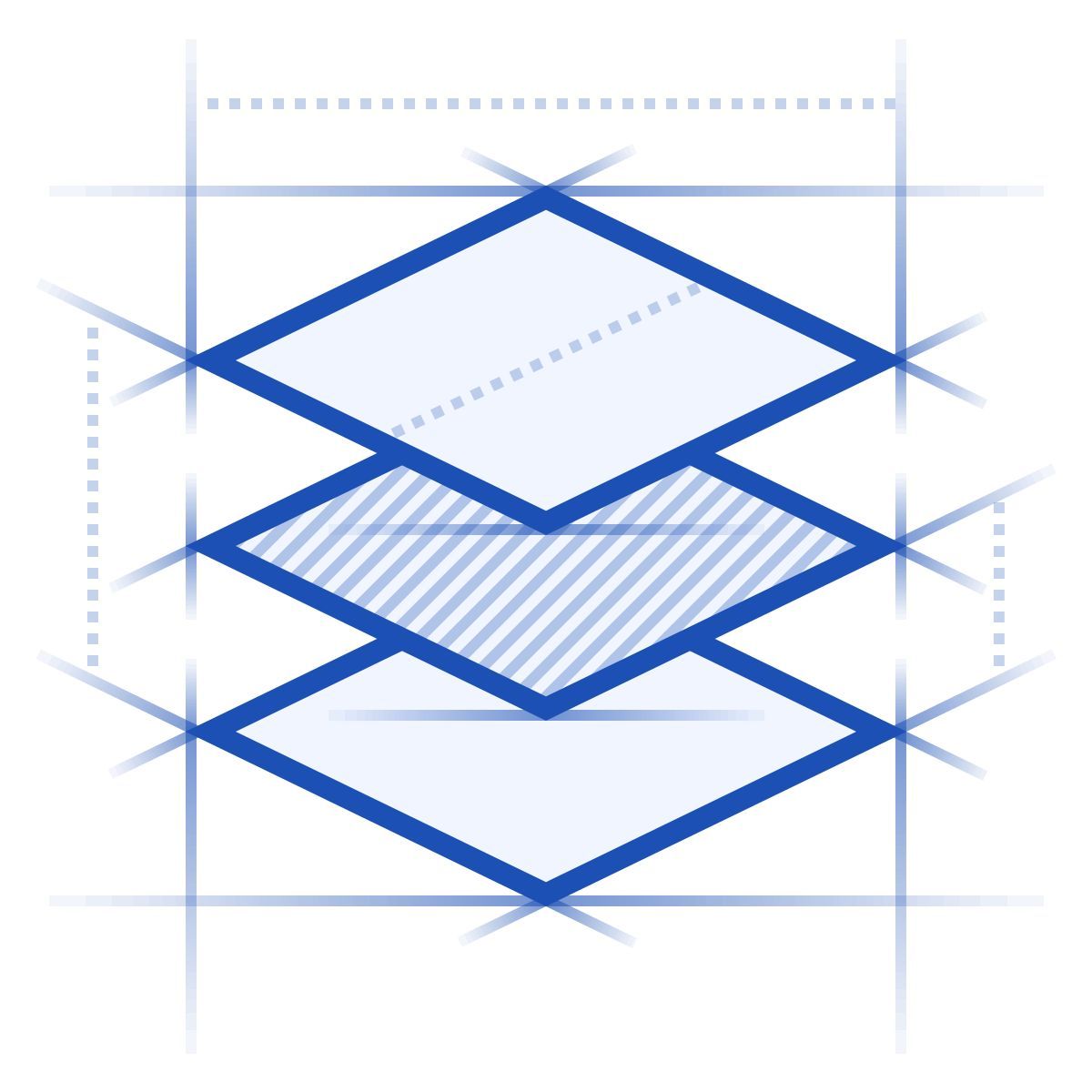 blueprint スタイル レイヤー アイコン