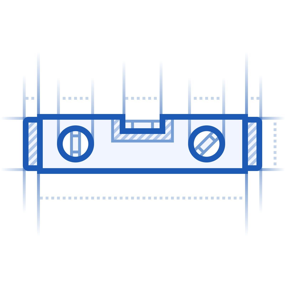 blueprint style level tool icon