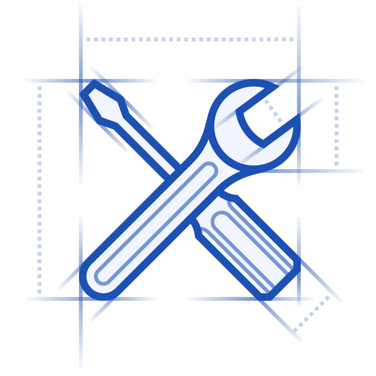 blueprint 风格 保养 图标