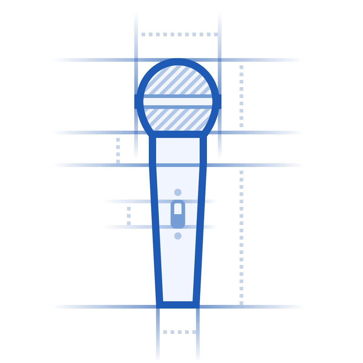 blueprint style microfono 2 icon