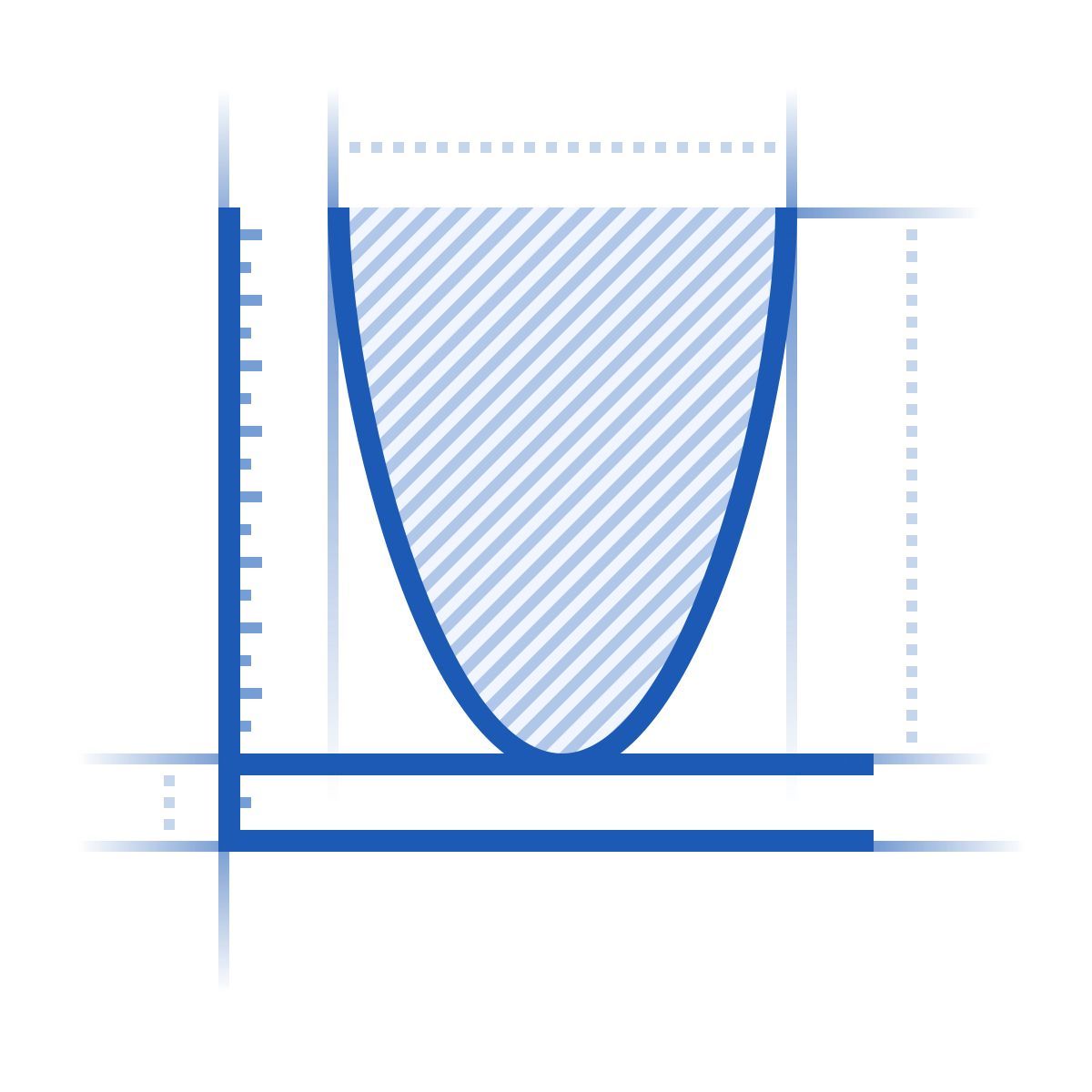 blueprint style valore minimo icon