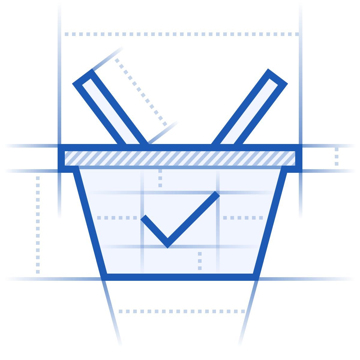 blueprint style pagato icon