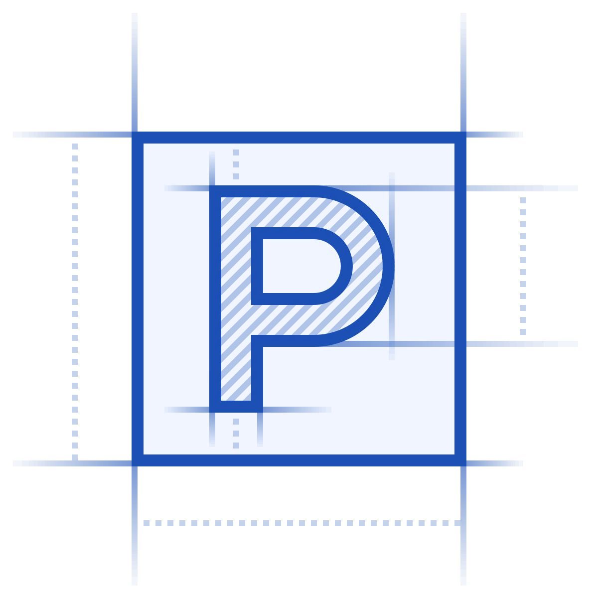 icon estacionamento blueprint estilo