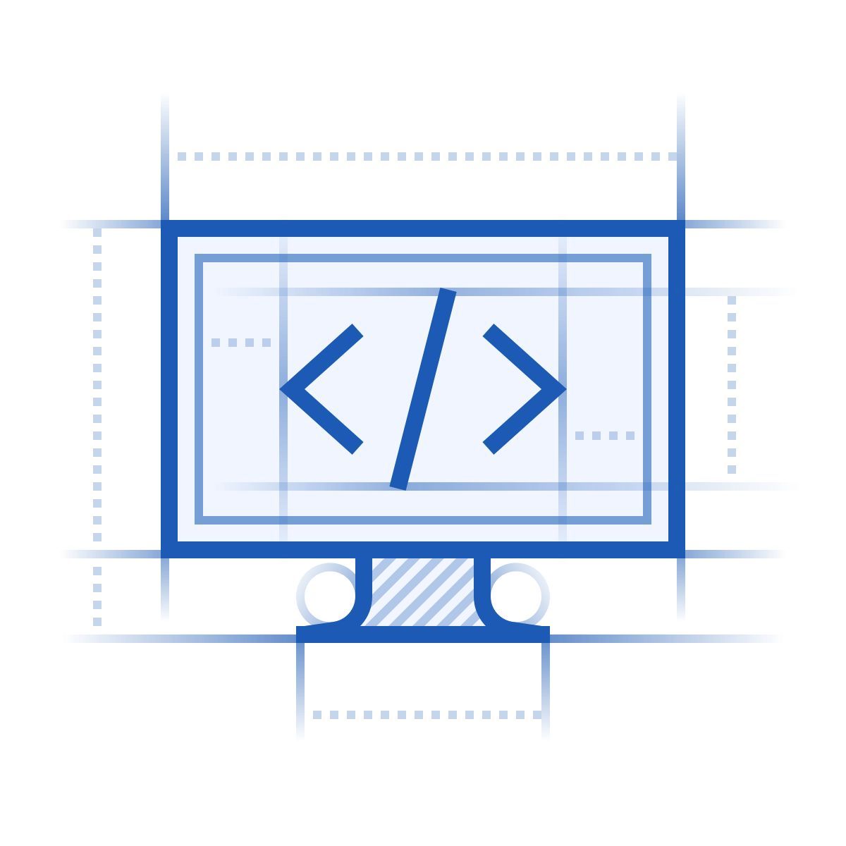 blueprint style programmazione icon