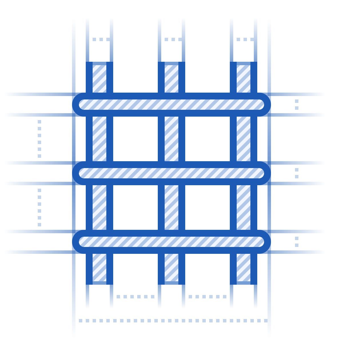 icona rebar blueprint stile