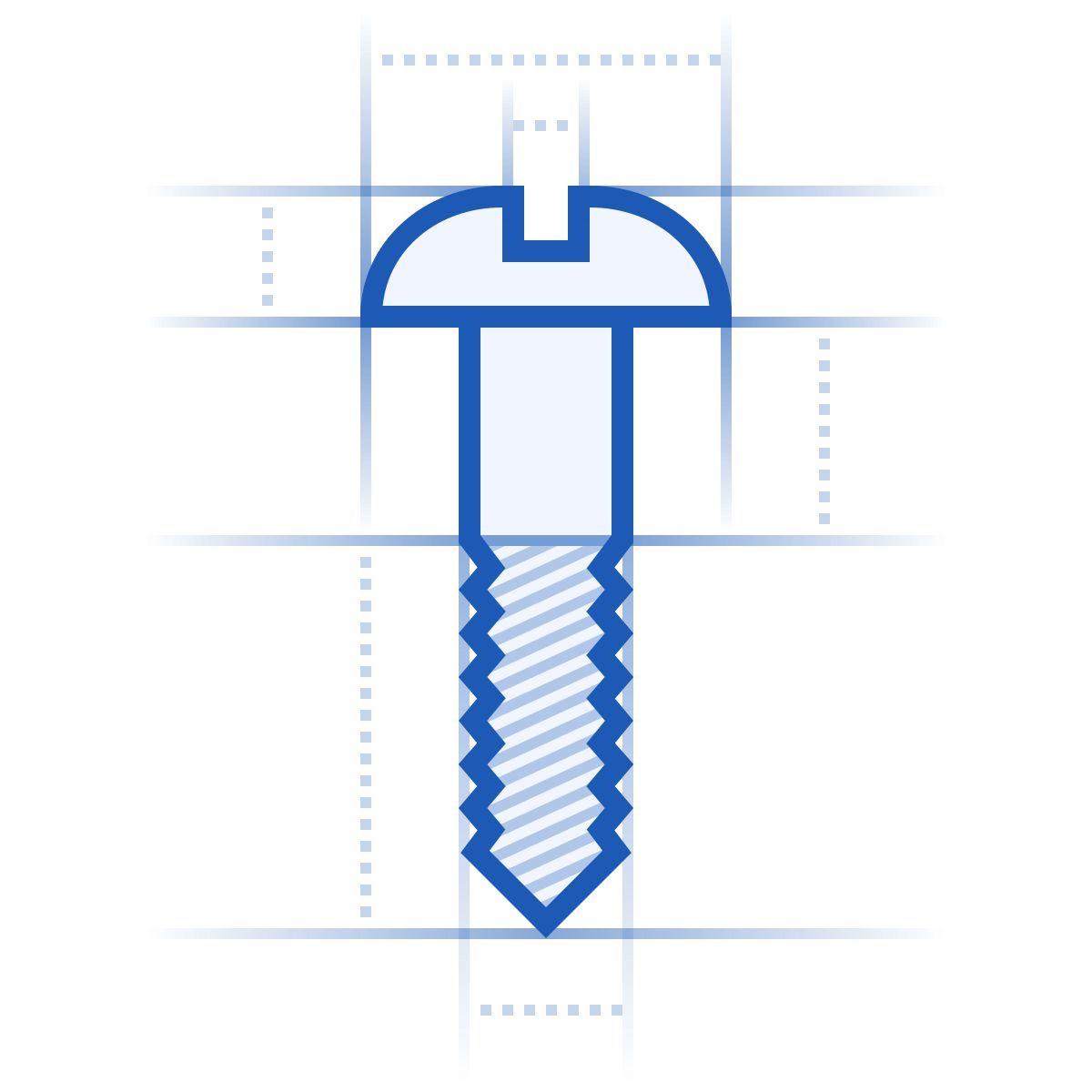 blueprint style vis icon