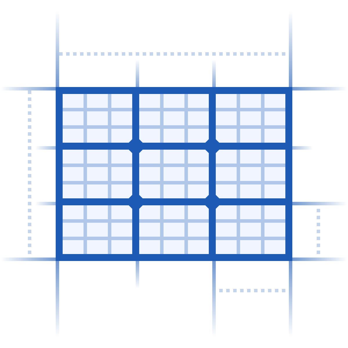 icona pannello solare blueprint stile