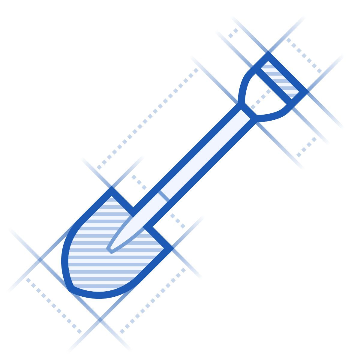 blueprint style vanga icon