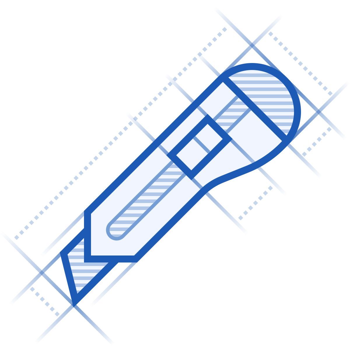 blueprint style 斯坦利刀 icon