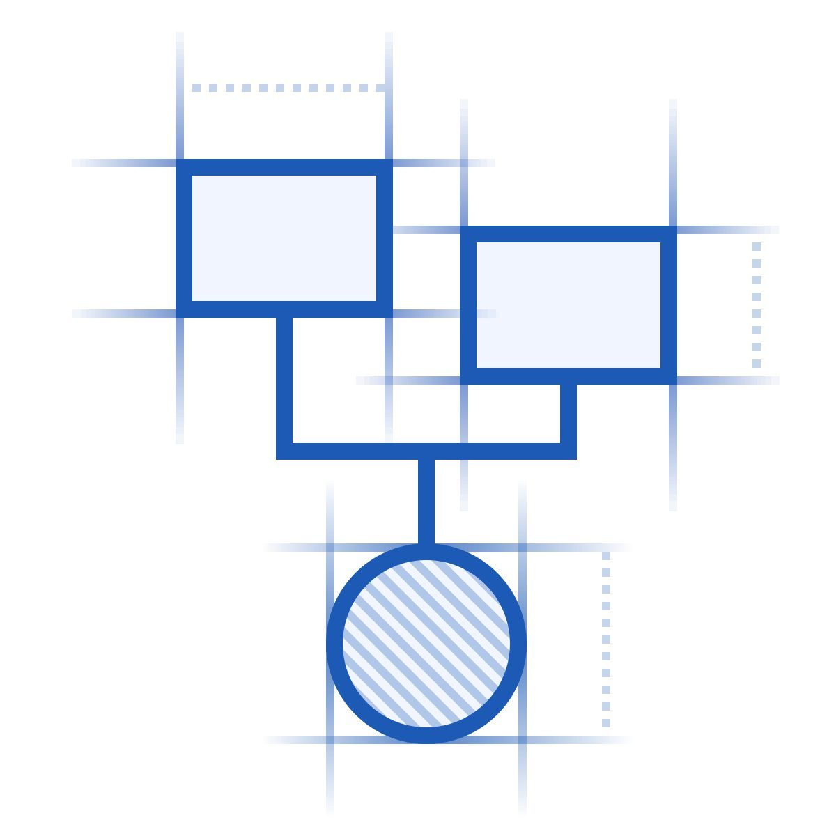 blueprint 风格 state diagram 图标