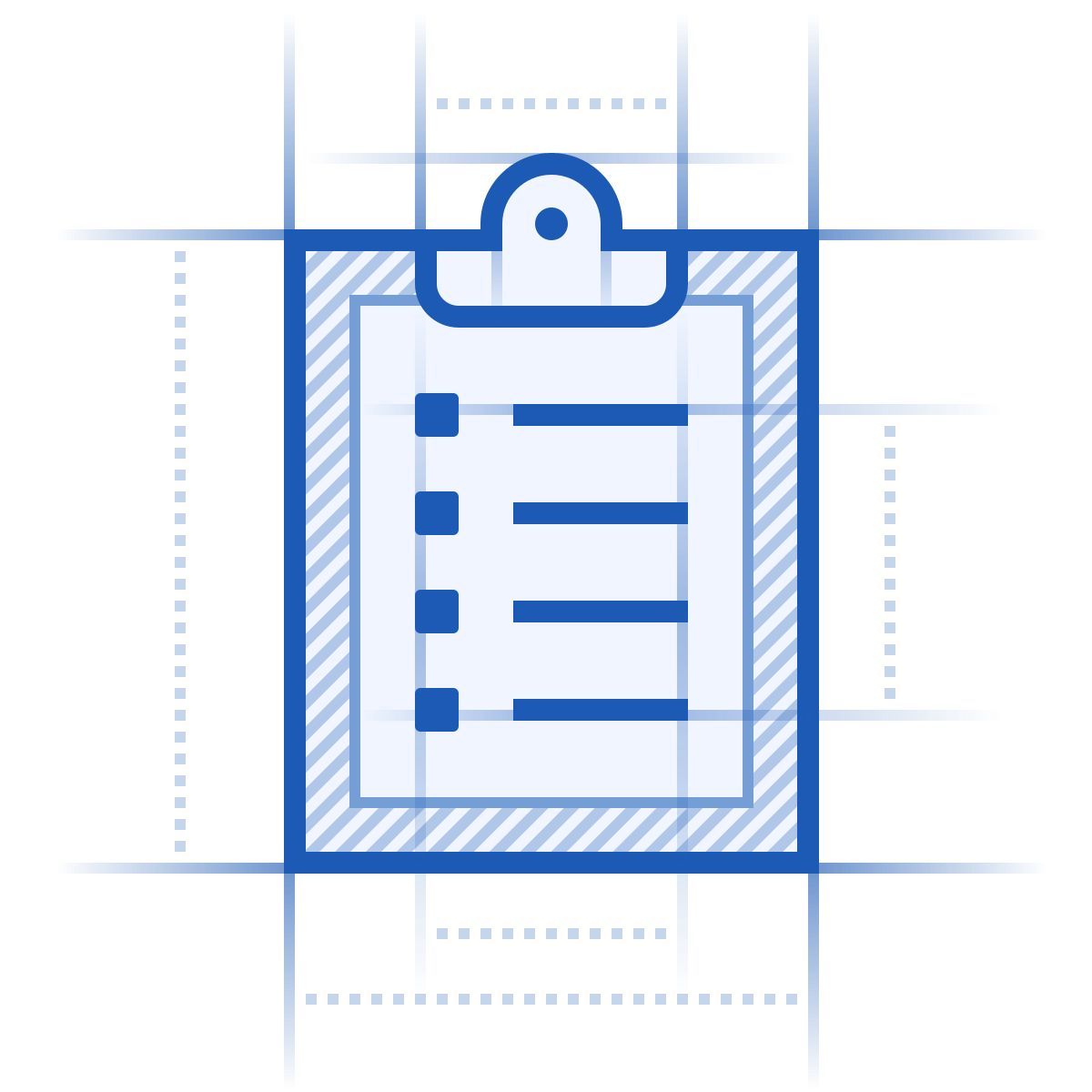 blueprint style опрос icon