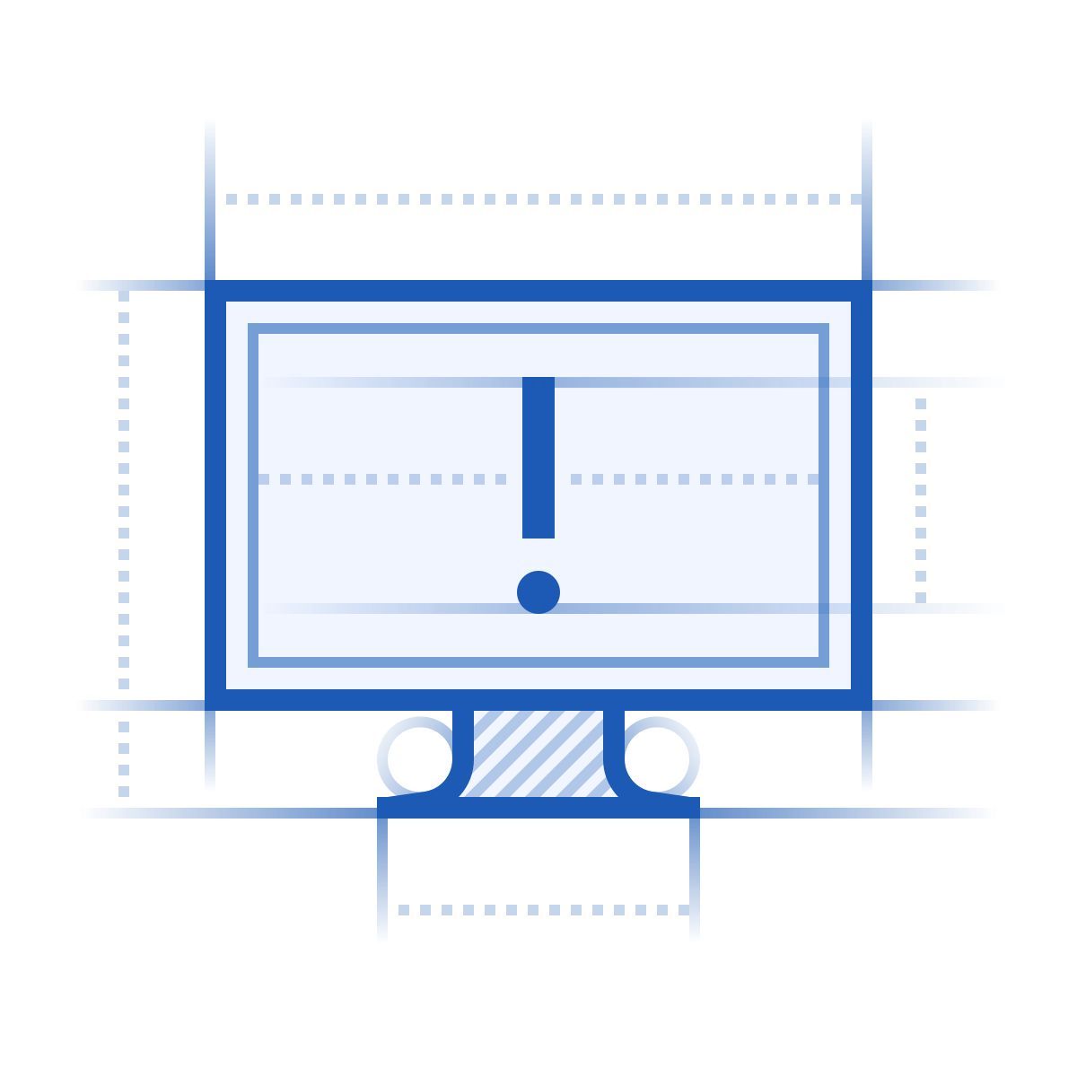 blueprint style rapport système icon