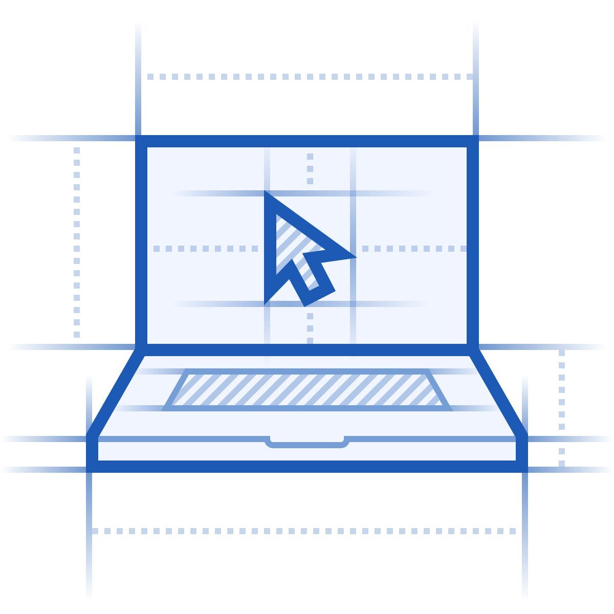 blueprint style article technologiques icon