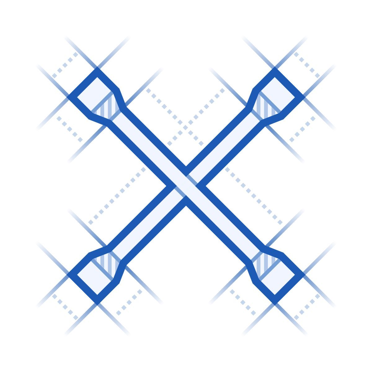 icona svitabulloni blueprint stile