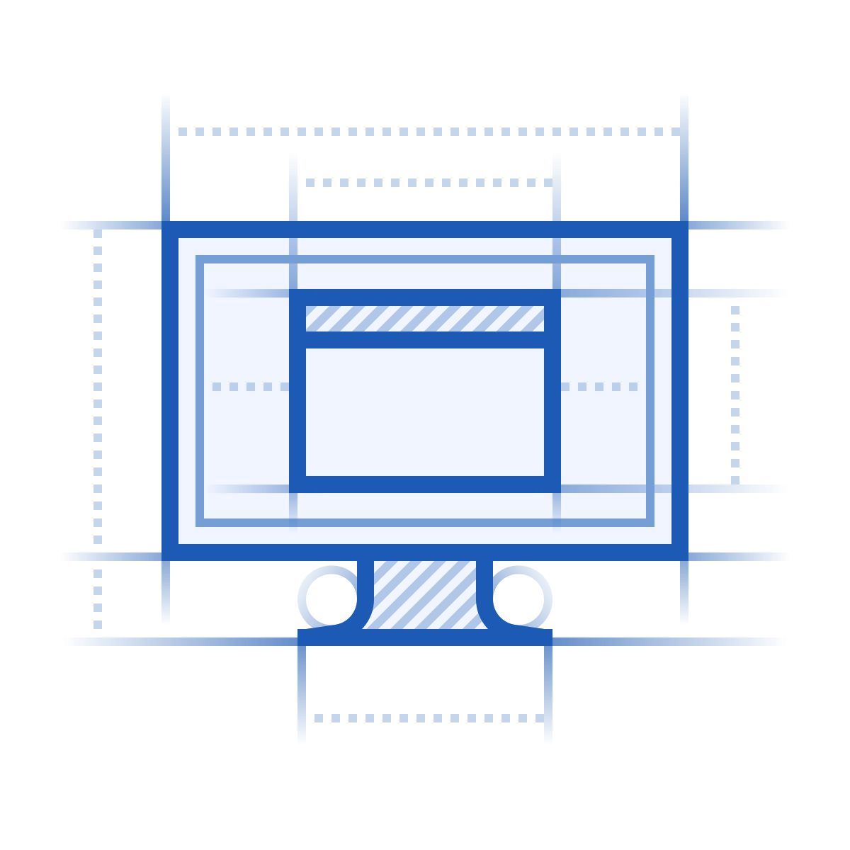blueprint style machine virtuelle 2 icon