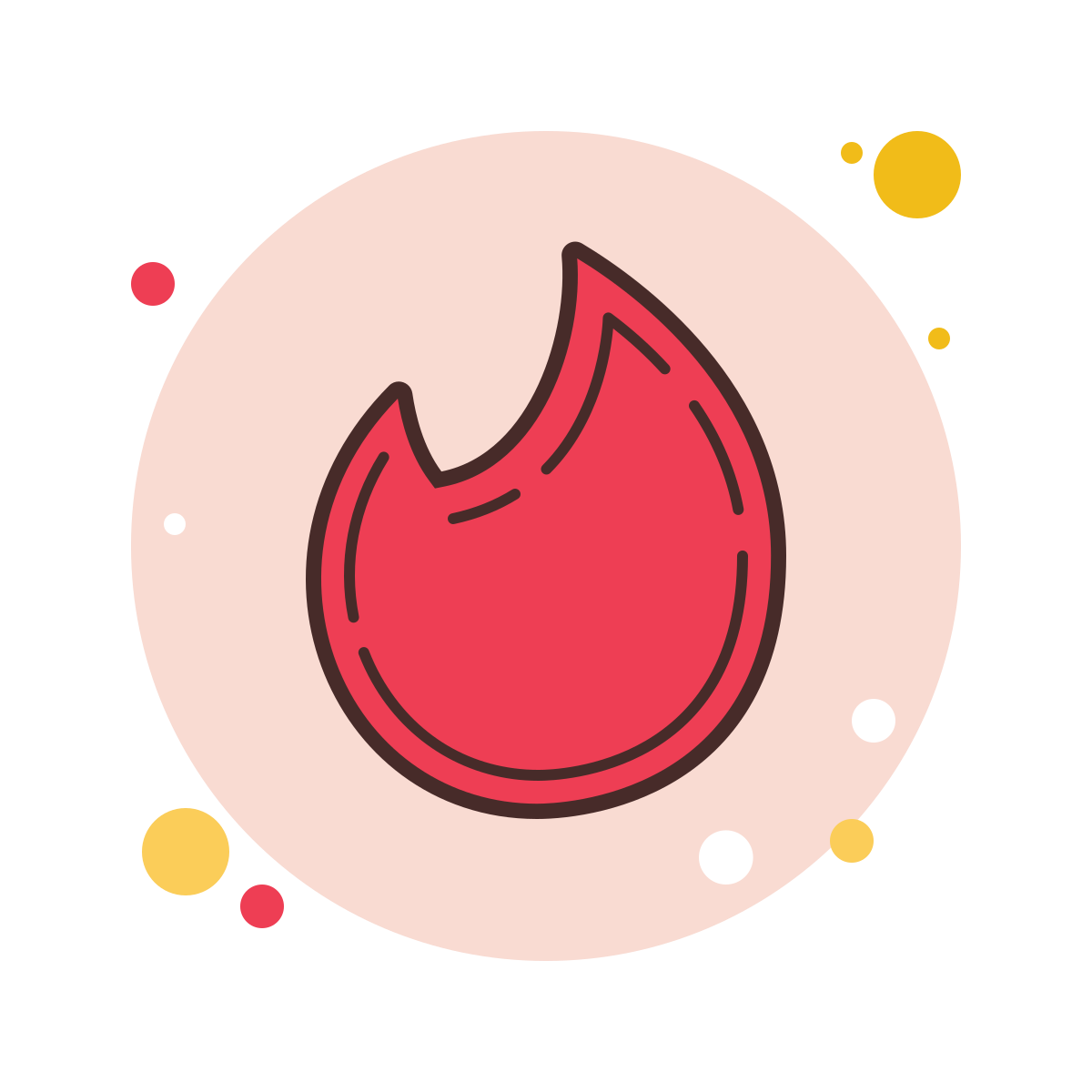 bubbles style   tinder icon