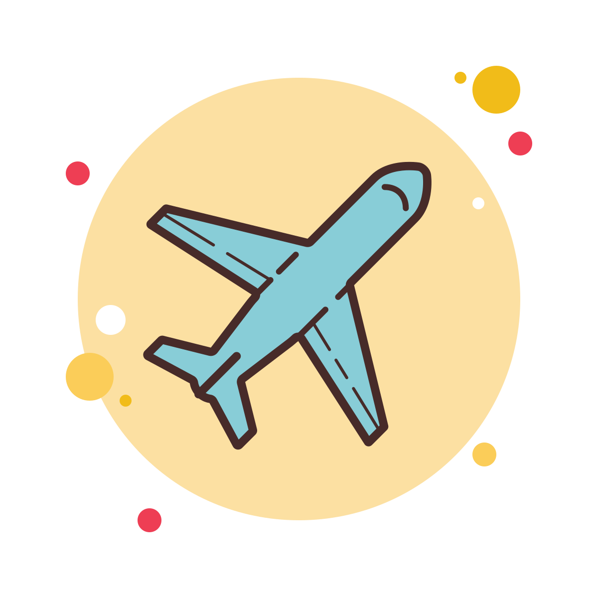 bubbles style airport icon