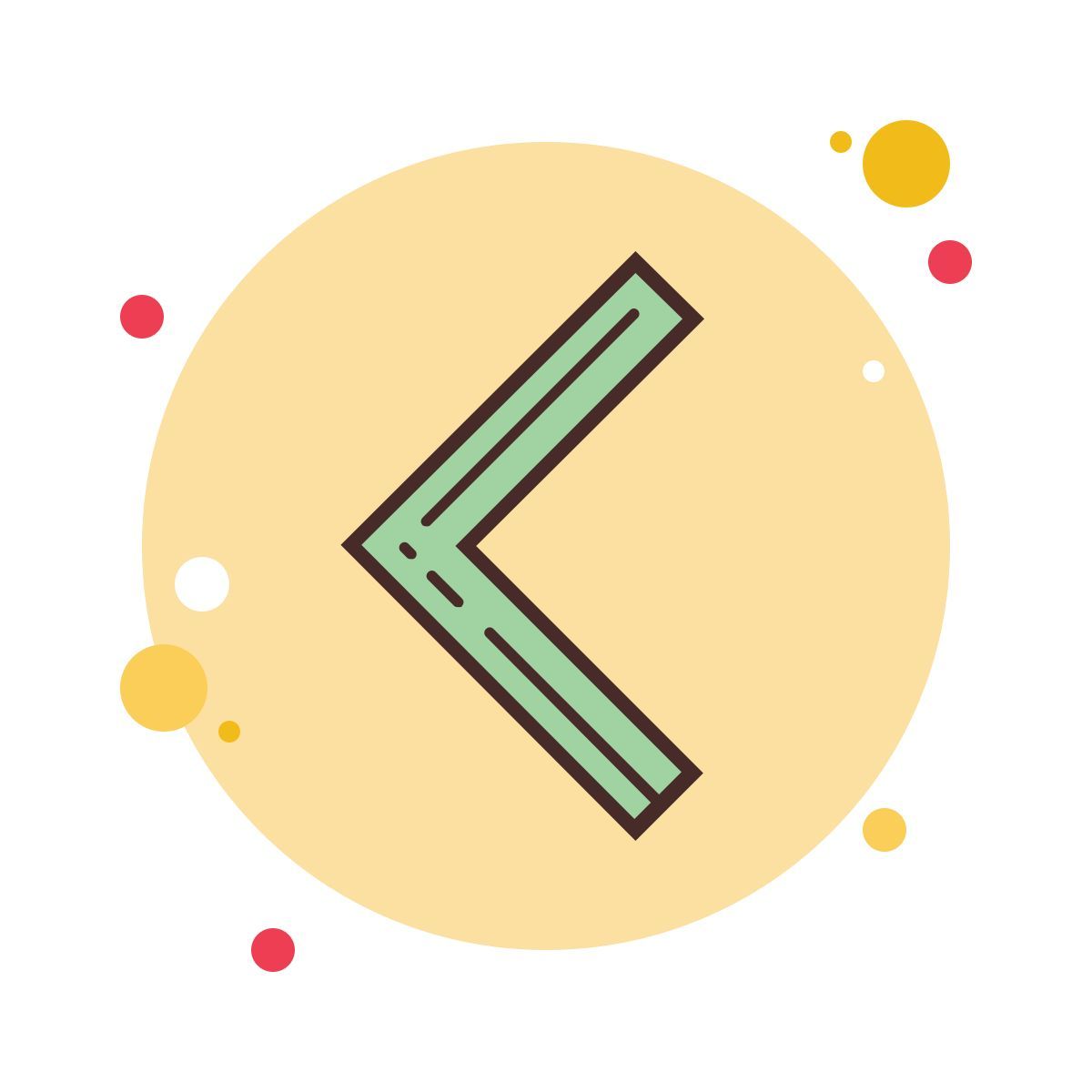 bubbles style 返回 icon