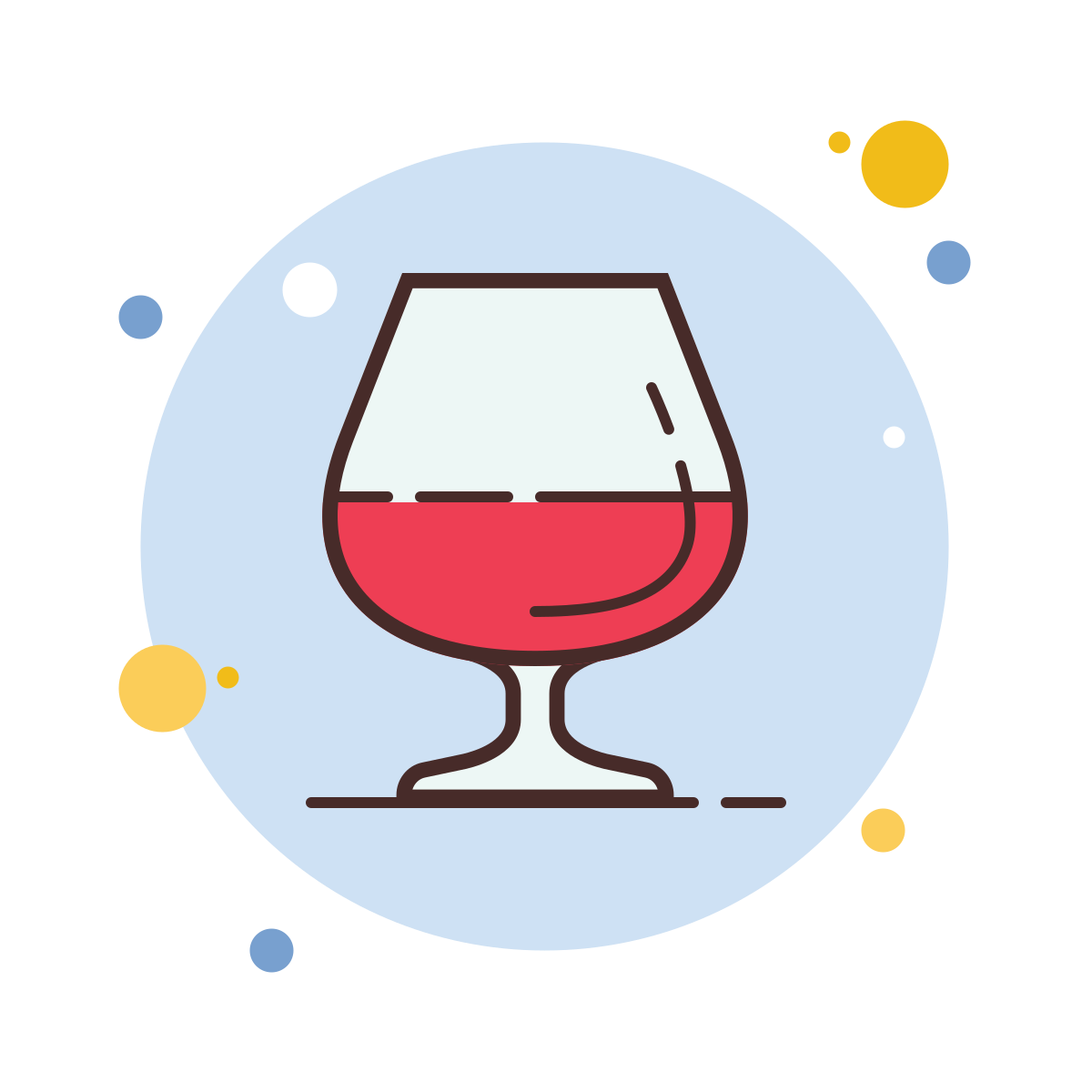 bubbles style bar icon