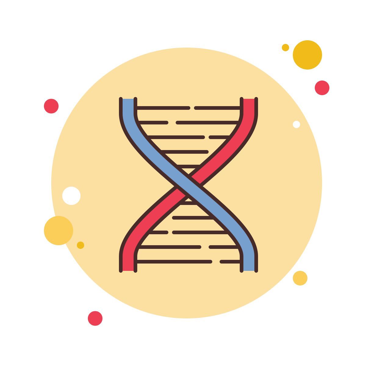 bubbles style chromosom icon