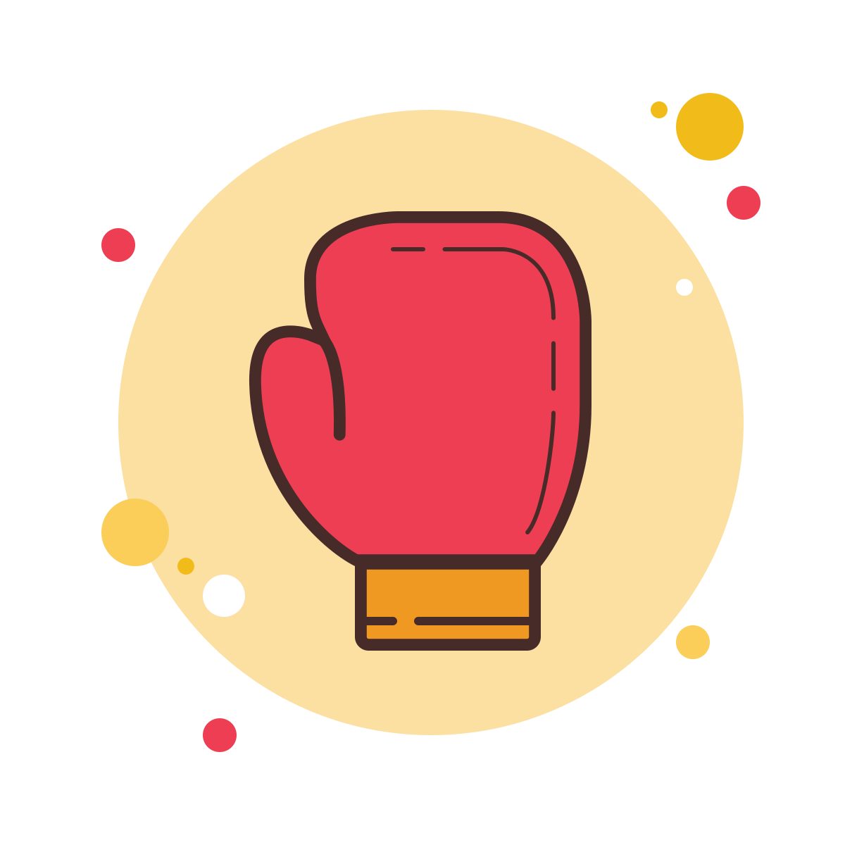 bubbles style boxing icon