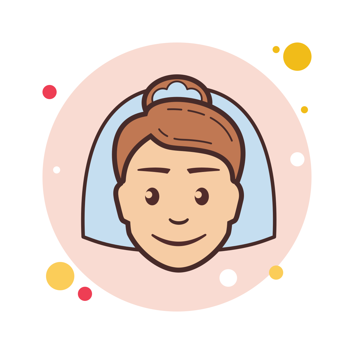bubbles style bride icon
