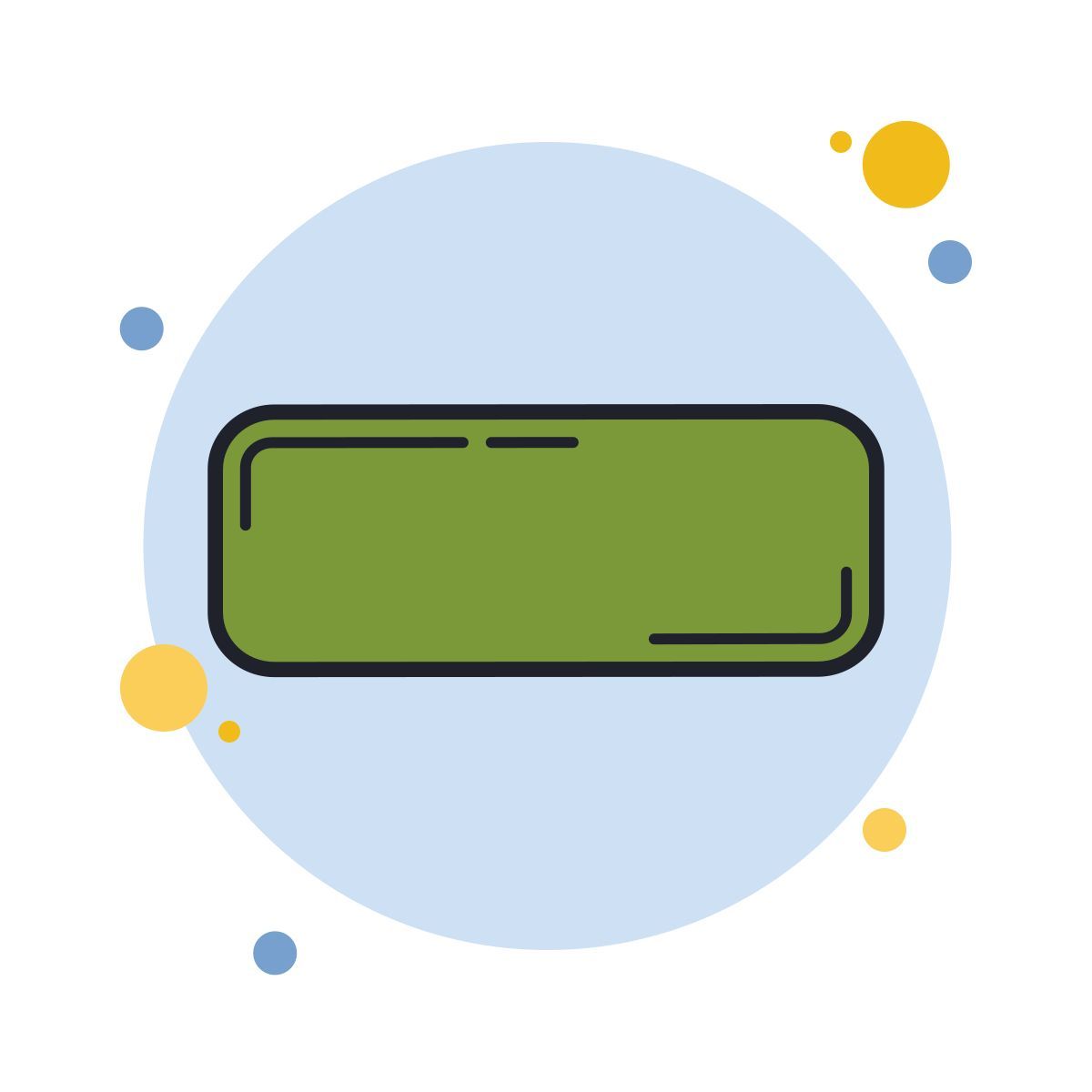 bubbles style knopf 2 icon