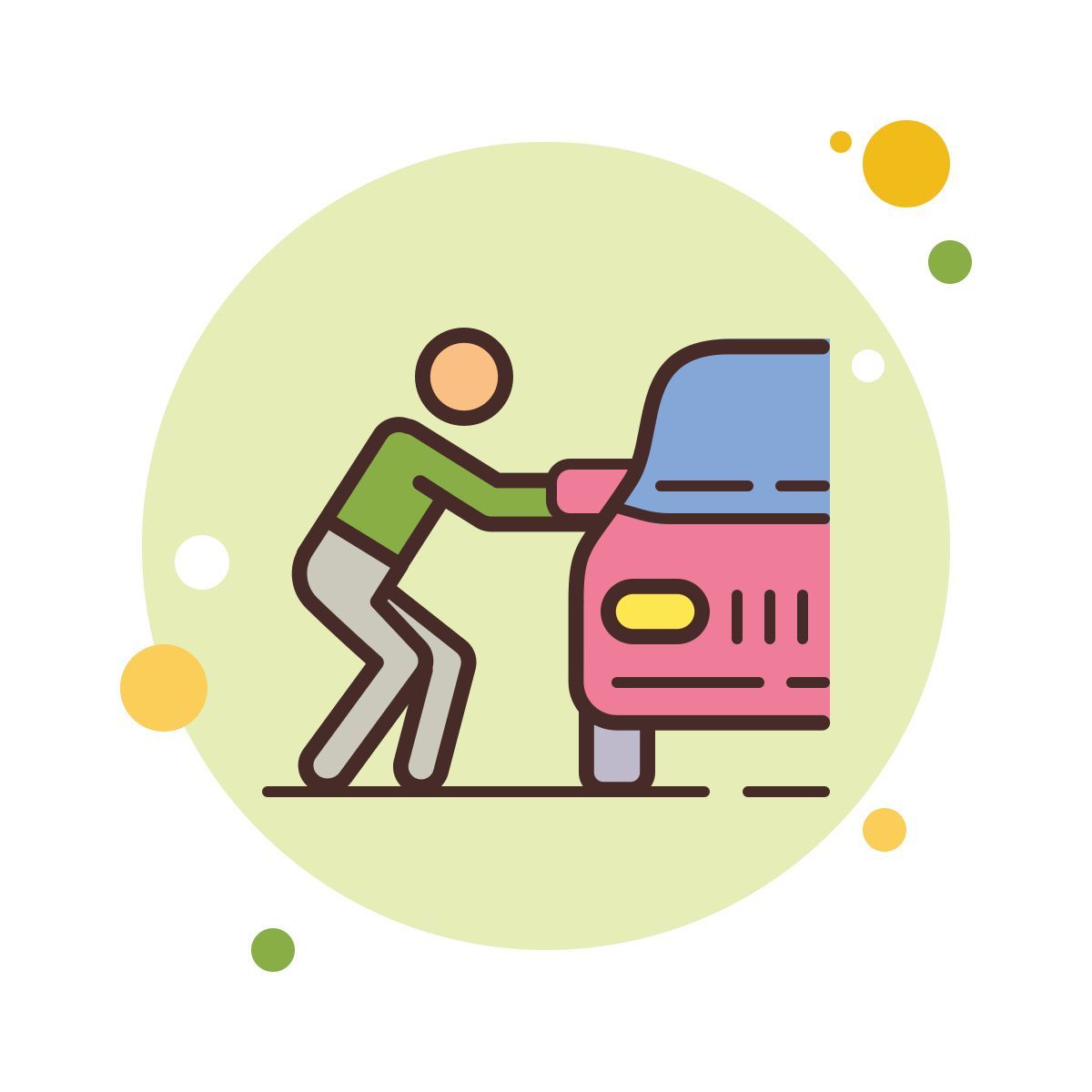 bubbles style autodiebstahl icon