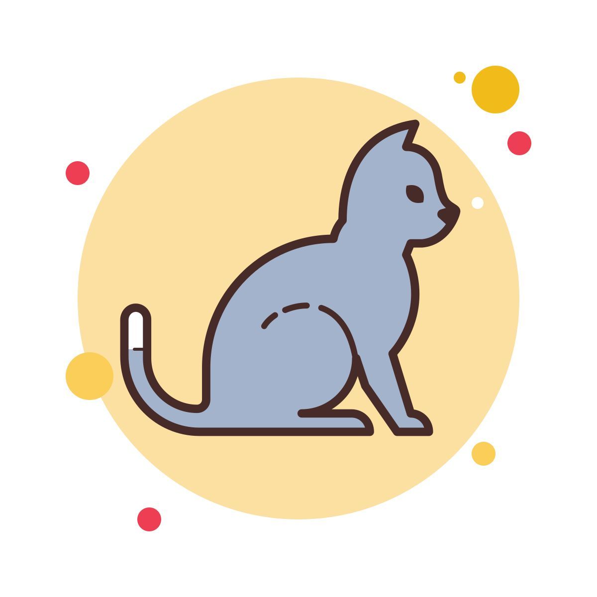 bubbles style katze icon