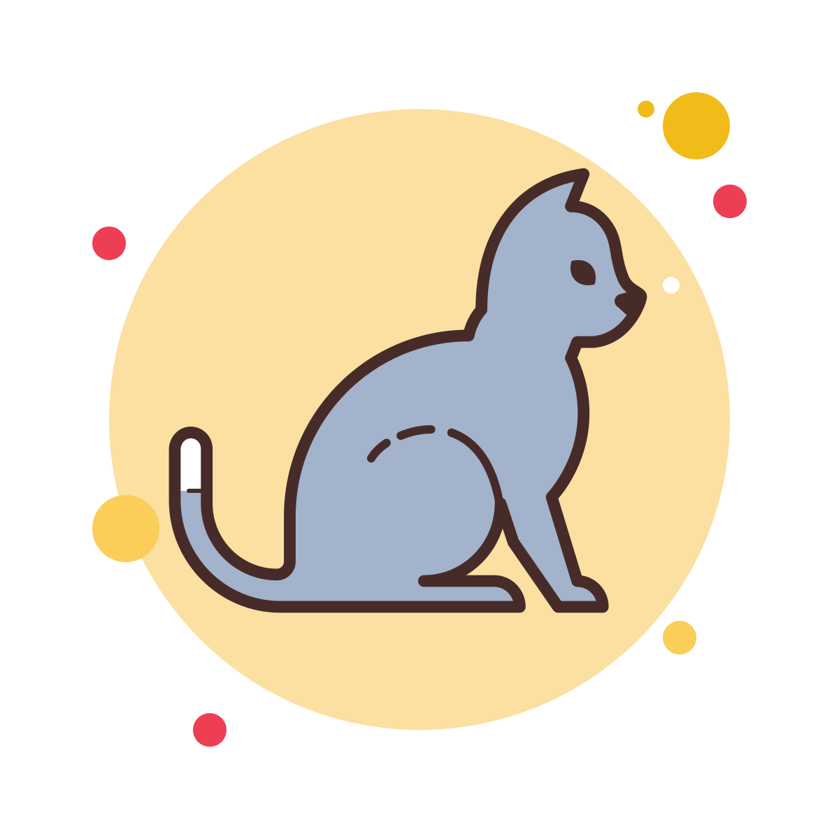 bubbles style cat icon